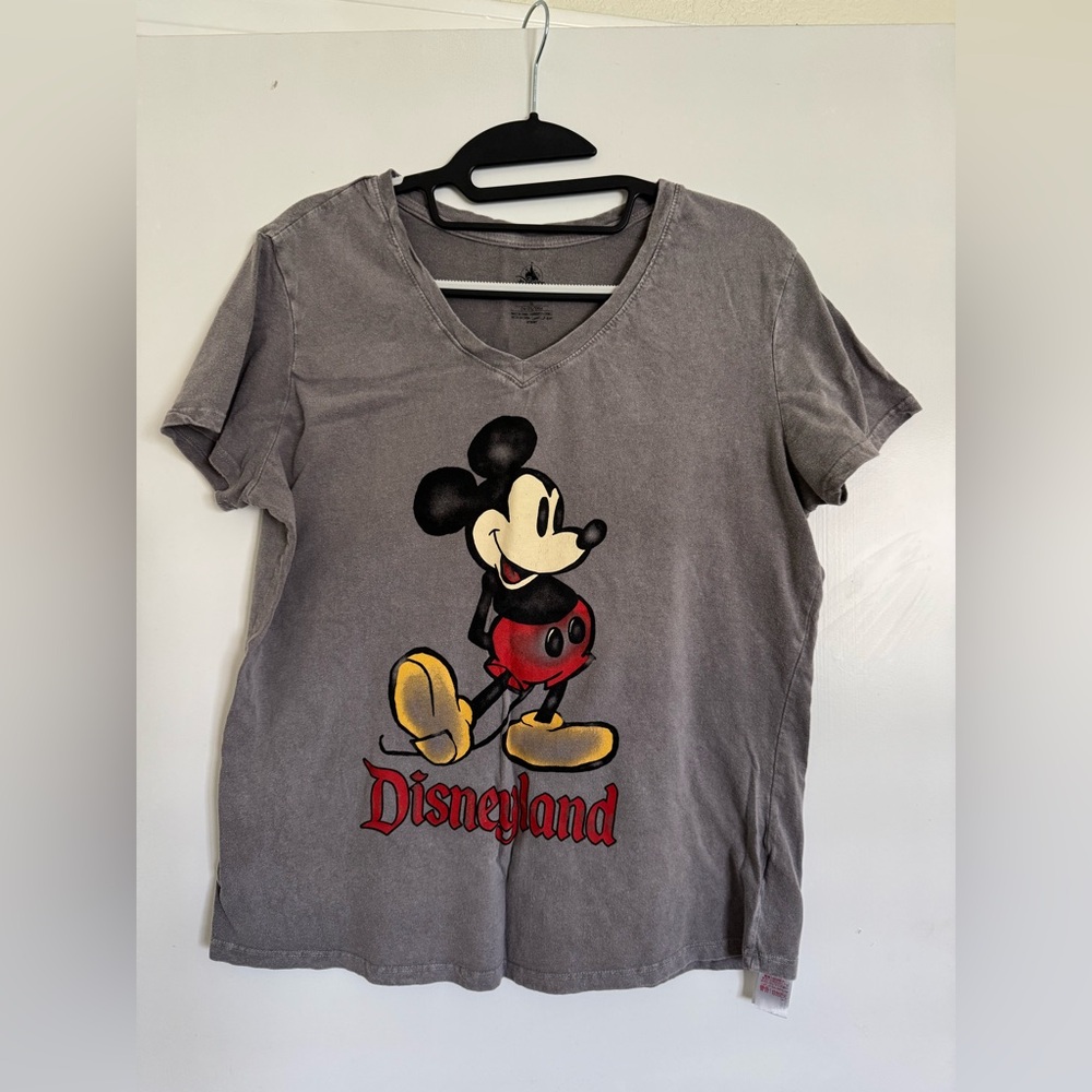 Disney Heather Gray Graphic Tee